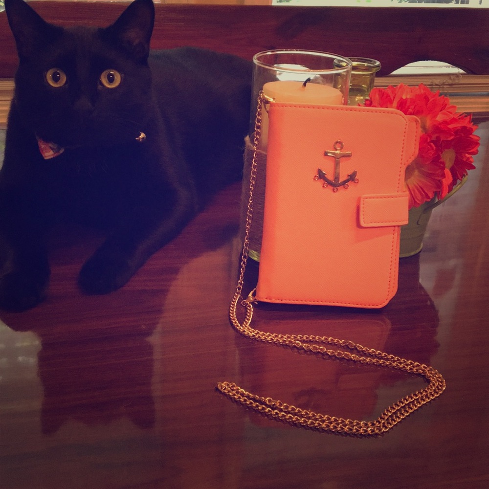 Anchor Crossbody Wallet